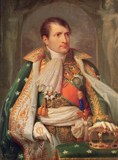 Napoleon I, King of Italy by Andrea the Elder Appiani
